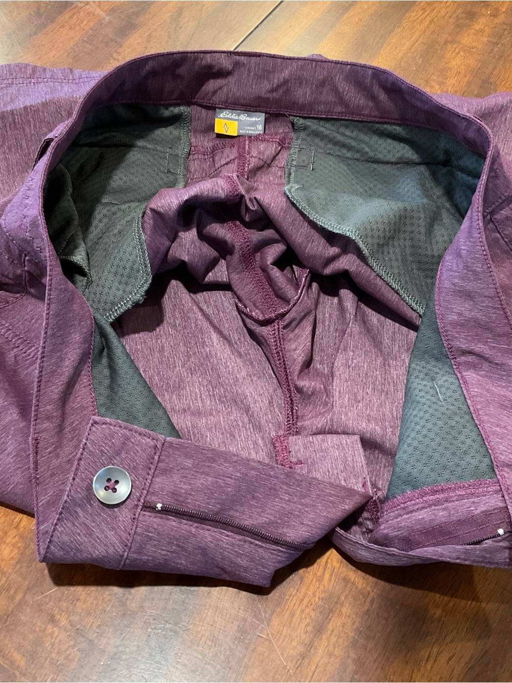 Eddie Bauer Purple Shorts - Picture 7 of 8